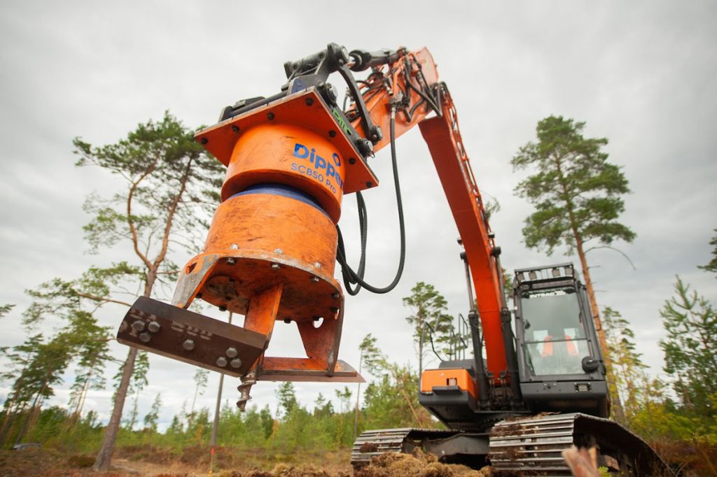 Dipperfox Stump Grinder | AA Plant Service